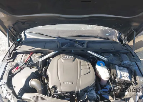 2018 Audi A5 2.0T Premium из США, поврежденный, VIN WAUTNAF52JA091630